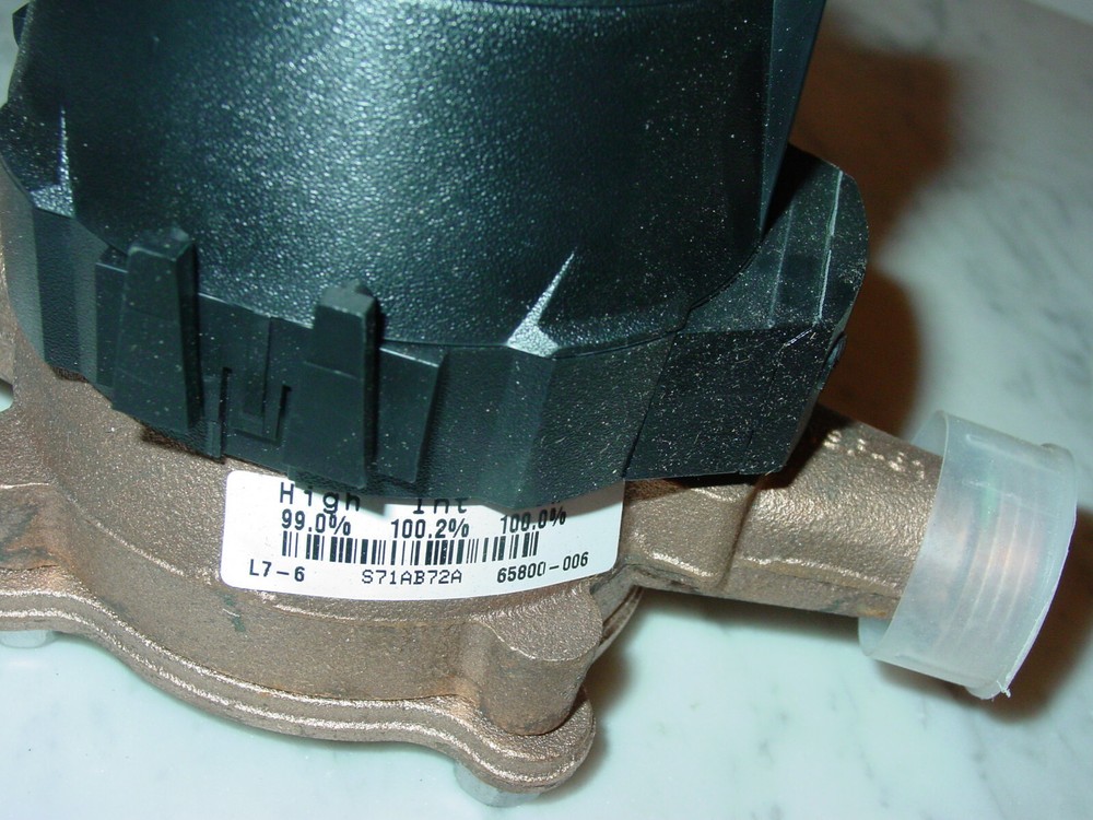 Badger Brass 5/8 3/4 Water Meter! New!