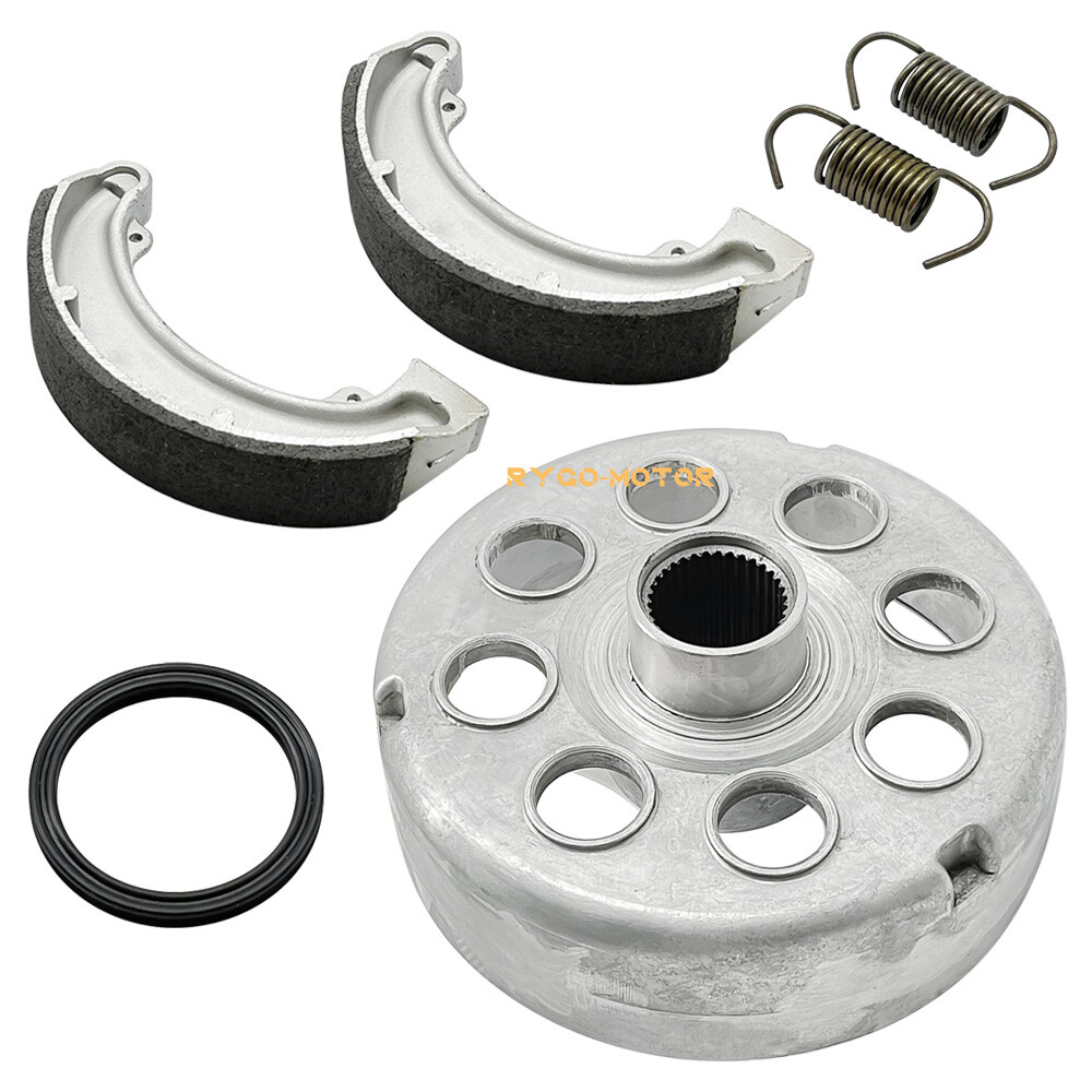 Rear Brake Drum Cover Hub Shoes for Honda Fourtrax 300 TRX300 TRX300FW 1988-2000