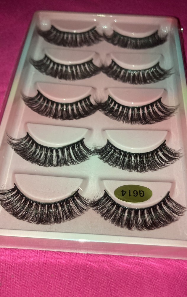 Fluffy Eyelashes,Natural Eyelashes, Dramatic Lashes 14-20 Lashes