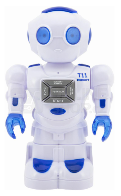 Universal Interactive Smart Robot for Kids Electromechanical Light Sounds