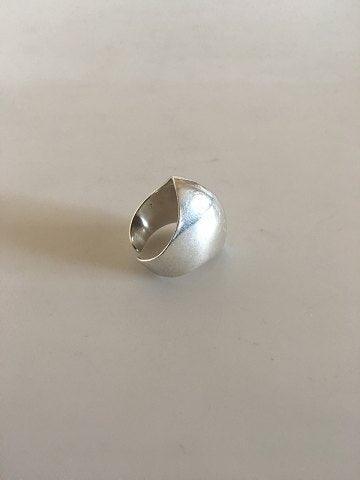 Bent Knudsen Sterling Silver Ring No 56.