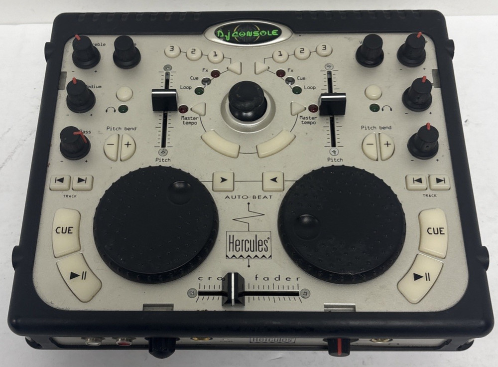 Hercules DJ Console Portable DJ Mix Controller & Multichannel Audio 4780287