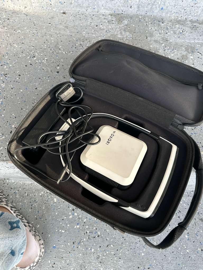 DAQRI Smart Glasses AR Headset with Compute Pack & Case - Rare AR Collectible