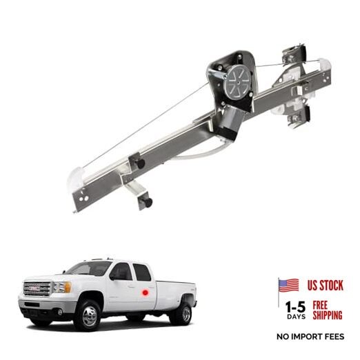 Power Window Regulator with Motor Assembly Compatible for Rear Left Driver Side