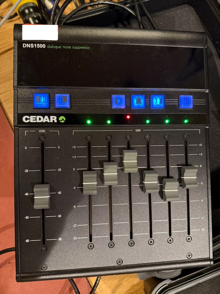 CEDAR DNS 1500 Dynamic Noise Suppressor Audio Processor | Network | Tested