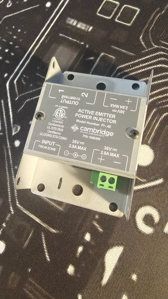 Cambridge Active Emitter Power Injector Model PI-AE