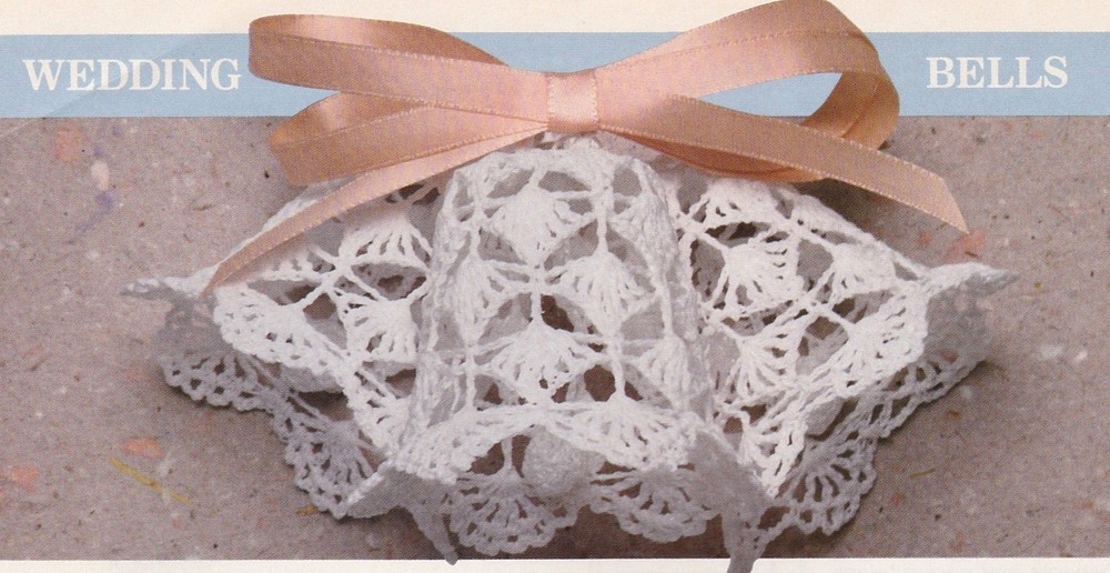 BRIDAL SHOWER Wedding Bells/Ornaments/Decor/Crochet Pattern INSTRUCTIONS ONLY