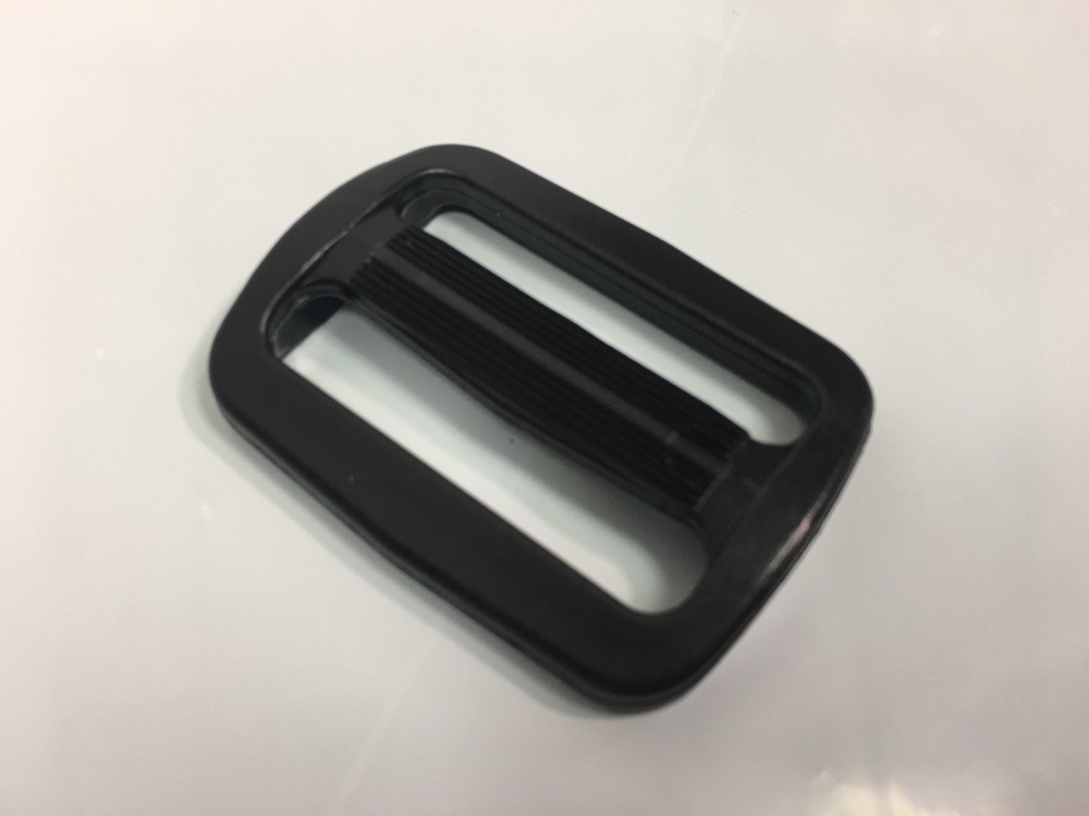 1.5" Tri glide Sliplock Strap Adjust BLACK Buckle Sling Plastic Slide