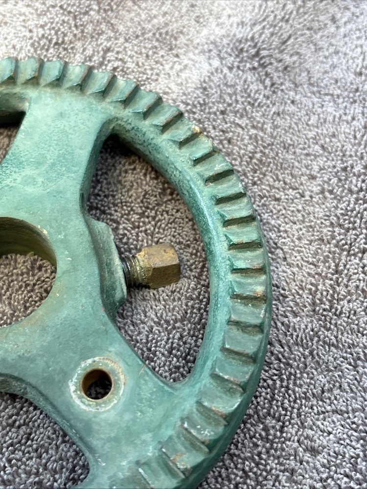 ** MISSING HANDLE** Vintage Champion Blower And Forge Post Drill Feed Gear.