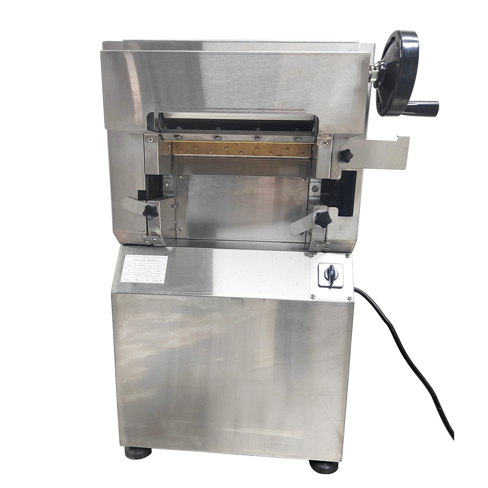 USED! 11.4" Electric Dough Roller Noodles Sheet Maker 110V 1.5KW 1.5mm Cutter