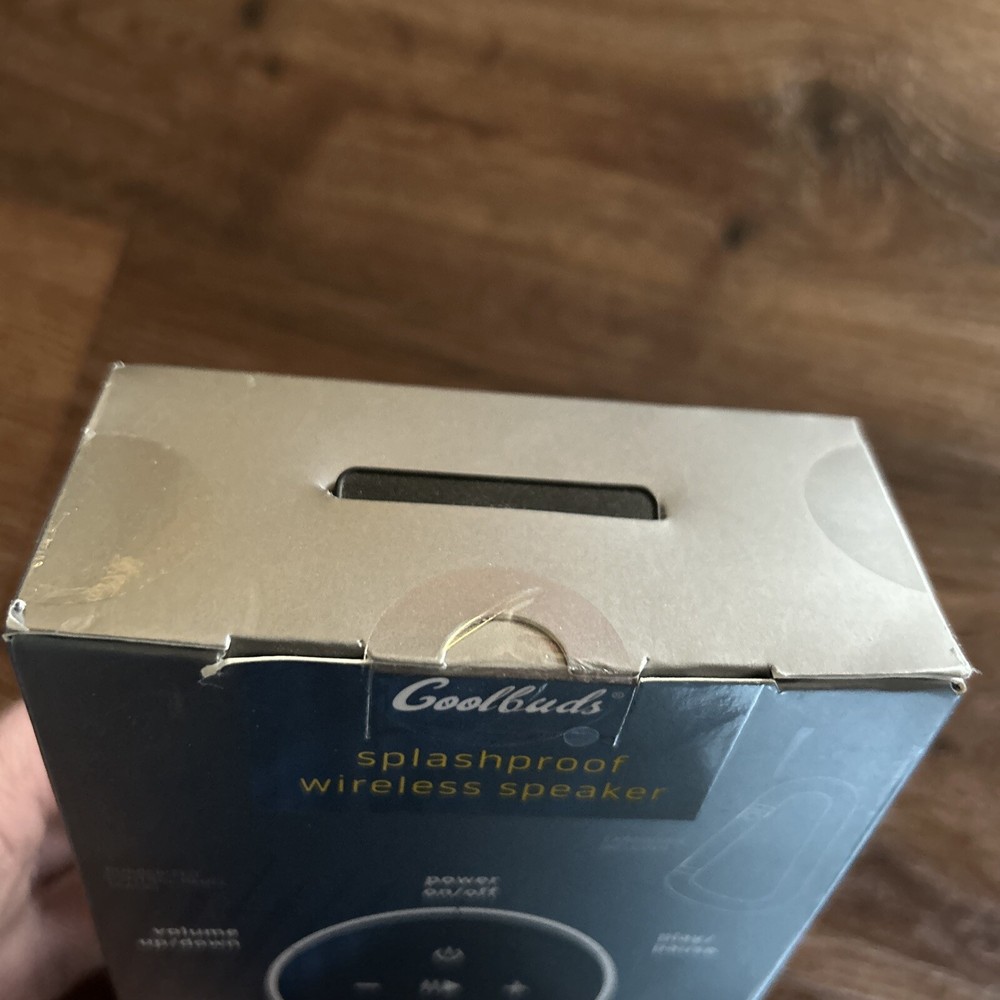 Wireless Speaker CoolBuds Bluetooth Splashproof CPSTW310-BLK New Unopened Box 📦