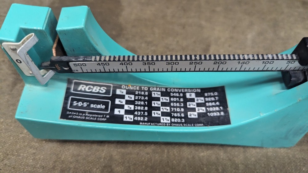 RCBS 505 Scale, vintage