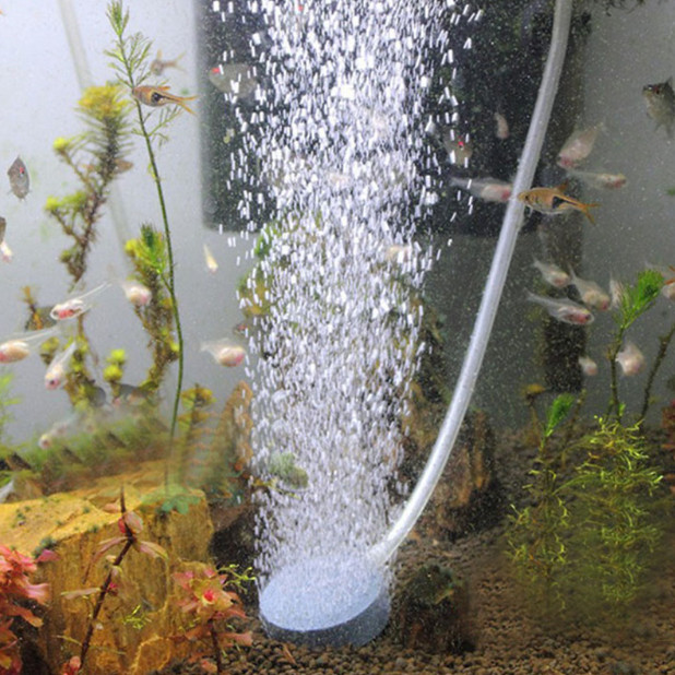 5pcs Aquarium oxygen pump bubble stone high temperature sintering aerating disk