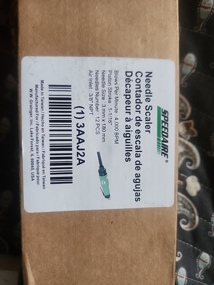 Speedaire Needle Scaler 3AAJ2A