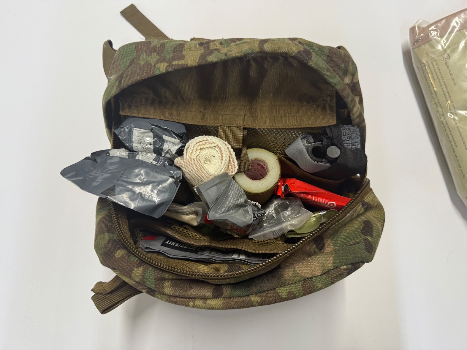 NAR North American Rescue Squad Responder CLS Medical Bag Multicam w/ Supplies