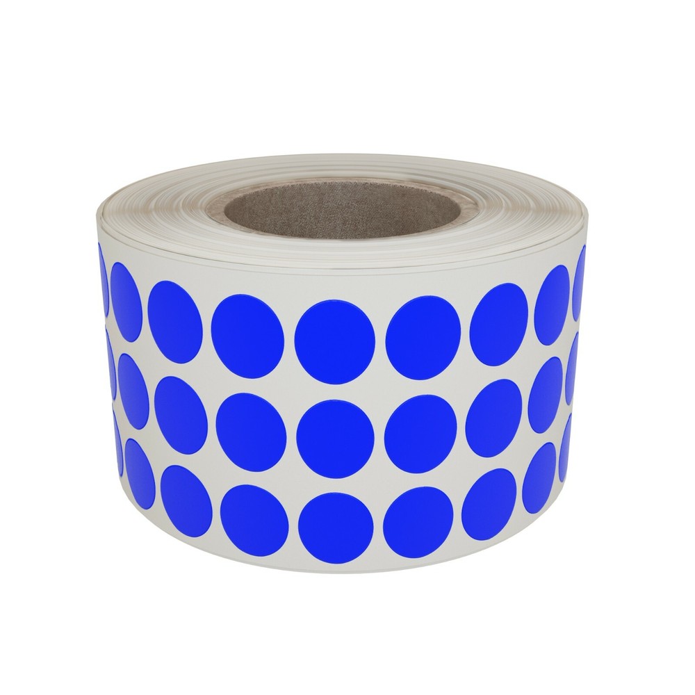 Small Color Coding Labels Stickers 1/4 Inch 8mm Dots for Marking