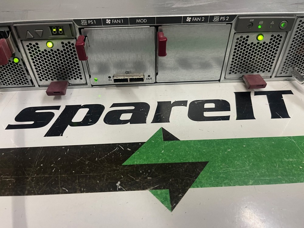HP 418800-B21 StorageWorks MS70 Drive Array with 25 trays. No HDD.
