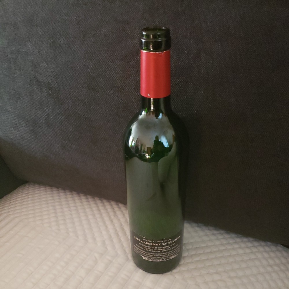2001 Screaming Eagle Wine Empty Bottle