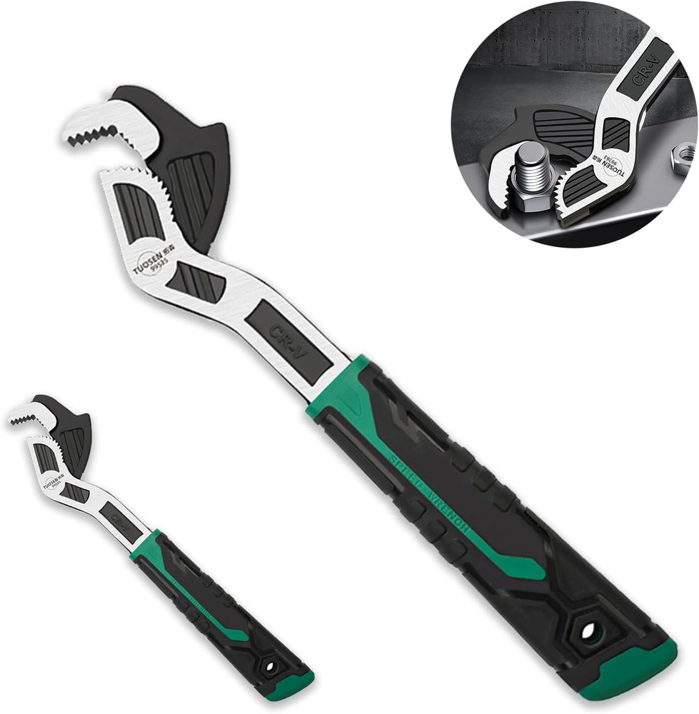 Adjustable Wrenches Multi-Function Universal Magic Wrench CR-V Steel,Pipe Wrench