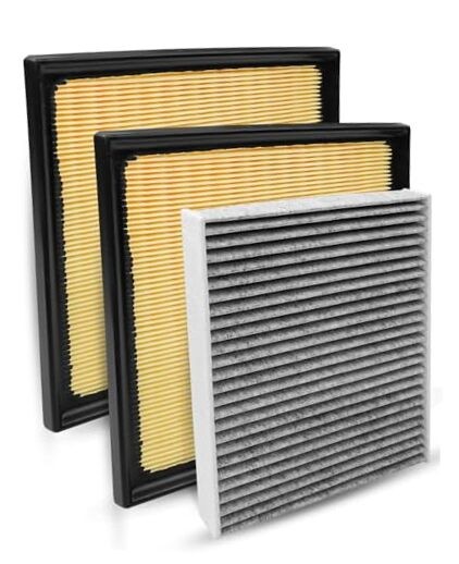 Engine Cabin Air Filter Kit Fit for Tundra Sequoia 2022-2025 Replace 17801