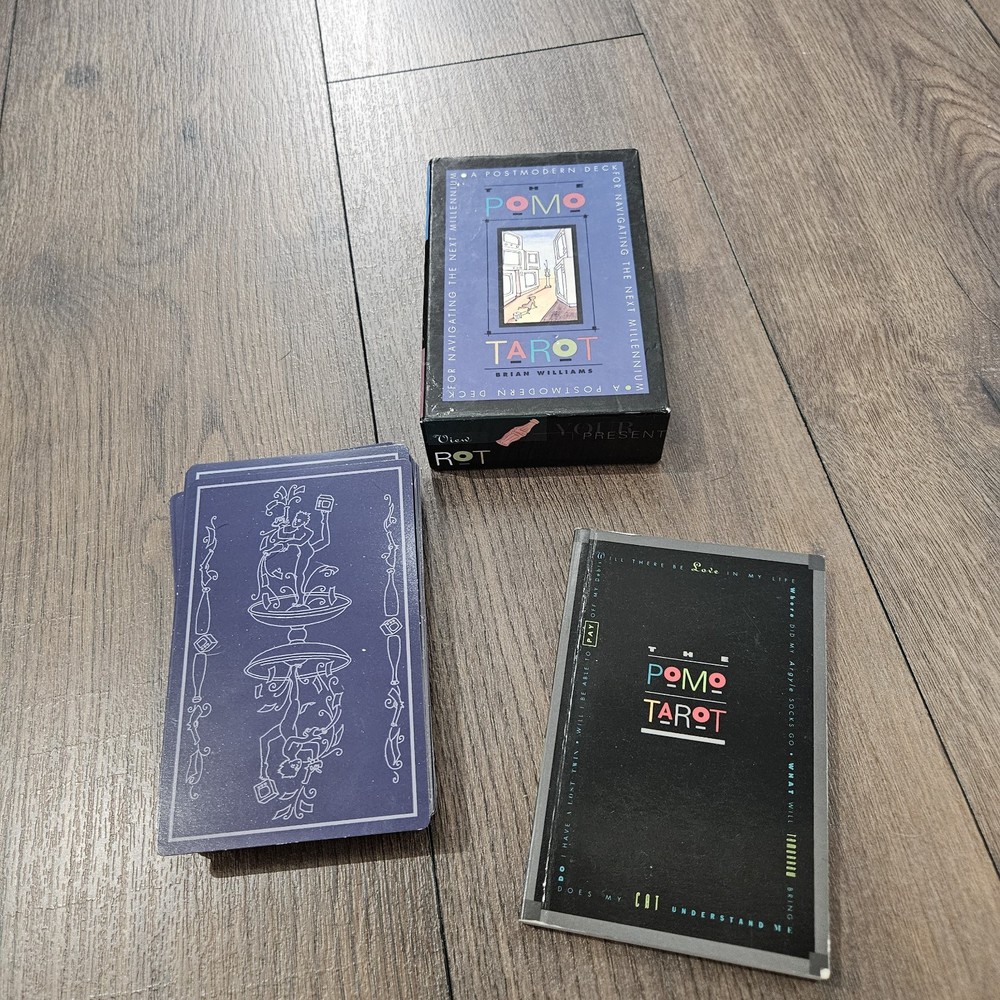 PoMo Tarot Postmodern Deck Navigating Next Millennium w Book Brian Williams