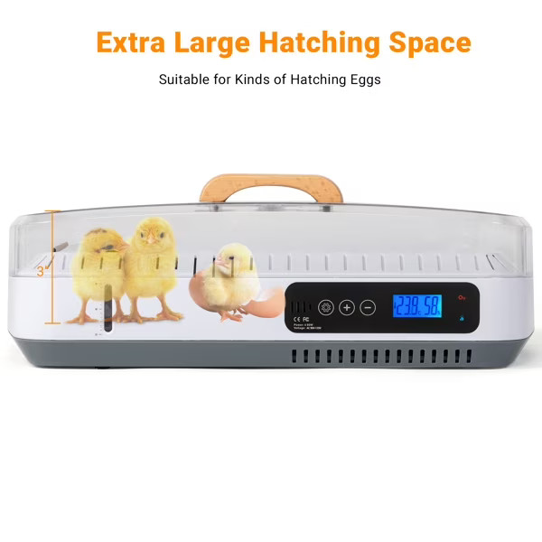 Alvantor 35 Egg Incubators for Hatching Eggs,Fully Automatic Poultry Hatcher