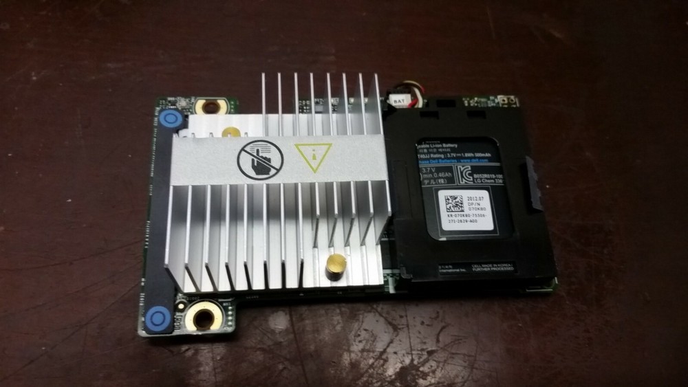 Dell MCR5X Perc H710 Mini 6G 512MB Raid Controller with Battery