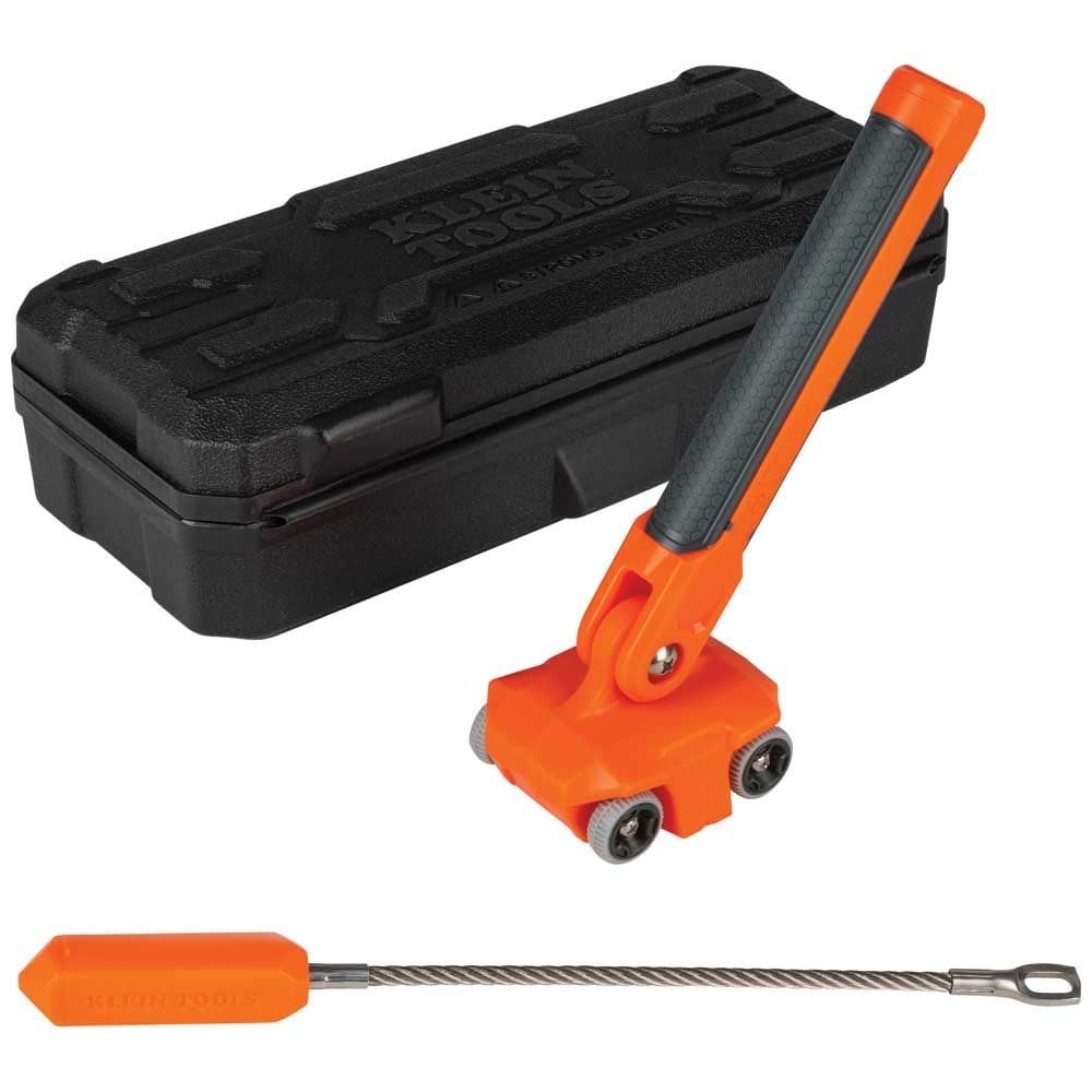 Klein Tools 50611 Magnetic Wire Puller, Pulls Electrical One Size, Orange