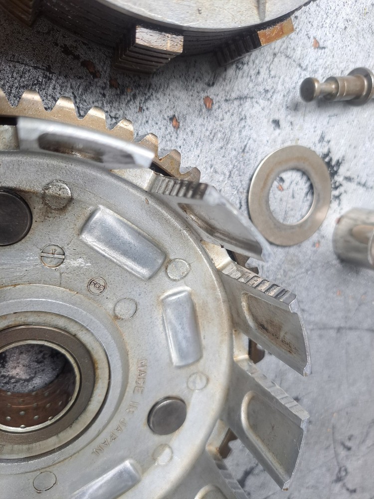 Kawasaki er500 clutch