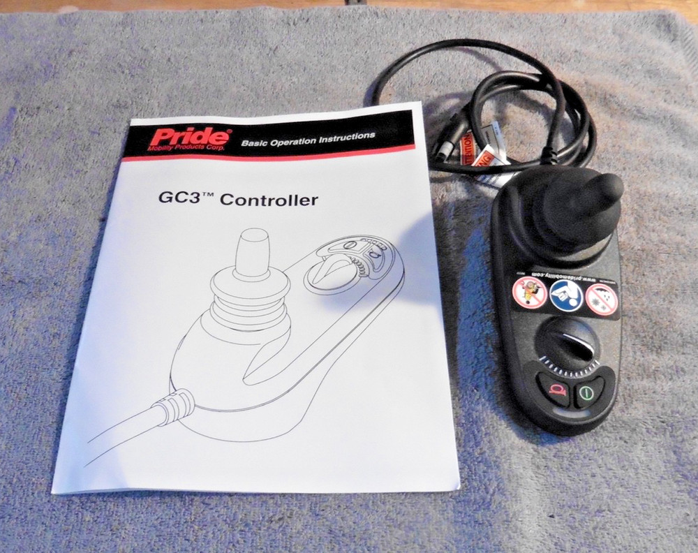 Pride Mobility Go Chair GC3 Mountable Joystick Controller Module w/ Manuel