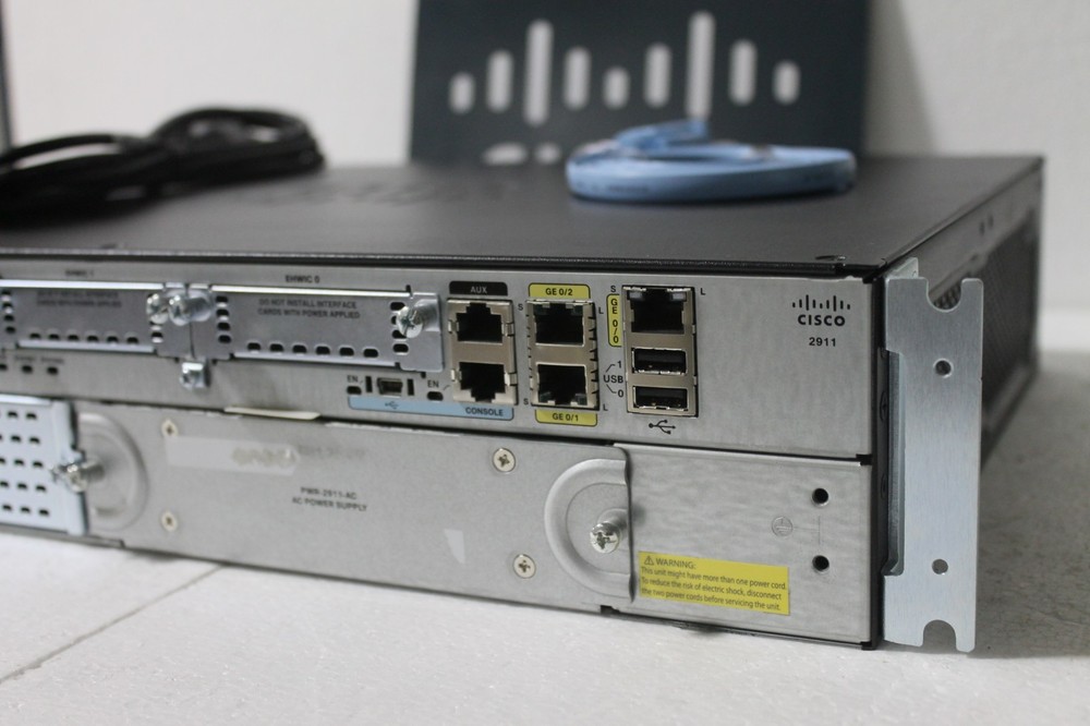 Cisco 2911-SEC/K9 - Security Bundle Router W/SecurityK9 CISCO 2911-sec ios-15.7