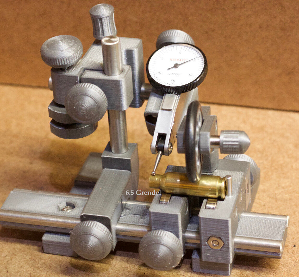 QC-Rail Concentricity Gauge Fixture for Lever Indicators to measure runout