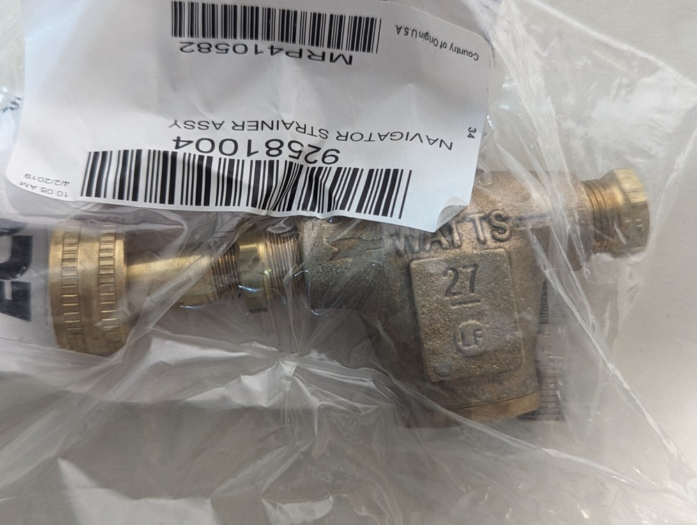 Ecolab 92581004 navigator strainer assembly