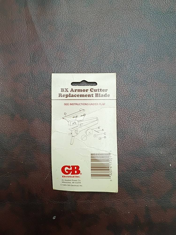 Gardner Bender BX Cutter Replacement Blade, GBRX-201