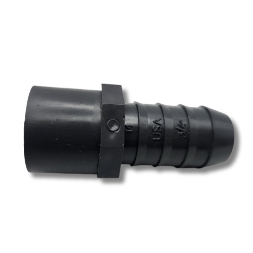 5 Pack 2" PVC Insert x 2" Barb Adapter