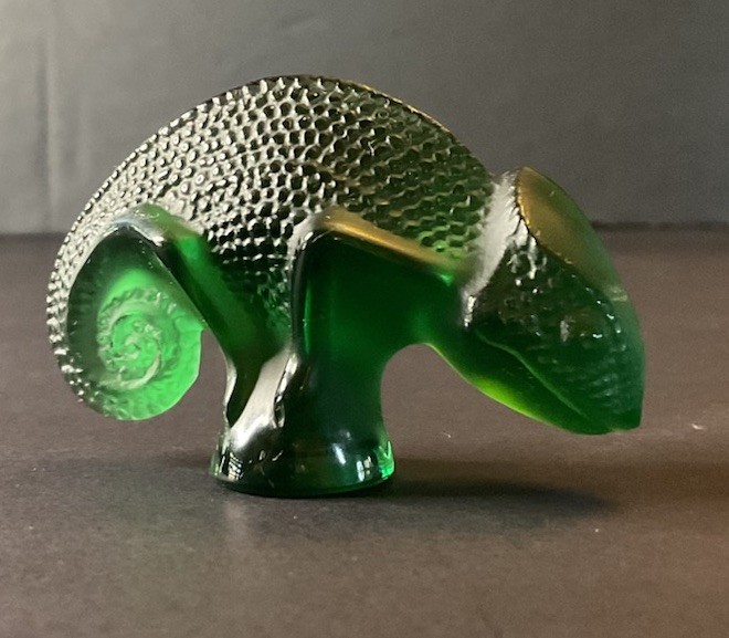 Lalique Emerald Green Chameleon 1 Of My Over 400 + Lalique Listings