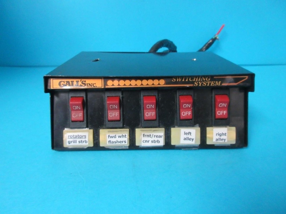 Gall's Inc 5 Function Switch Panel Switching System