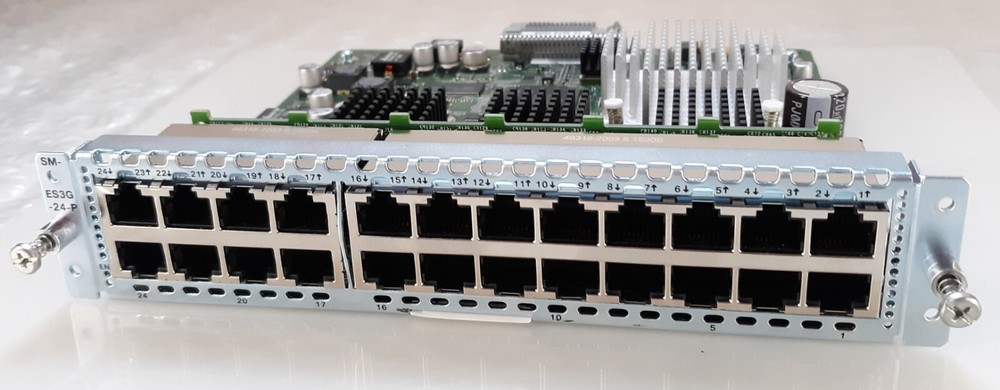 Cisco EtherSwitch SM-ES3G-24-P Service Module