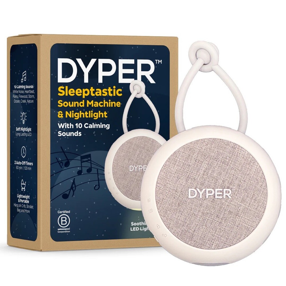 Dyper Sleeptasic Sound Machine & Nightlight