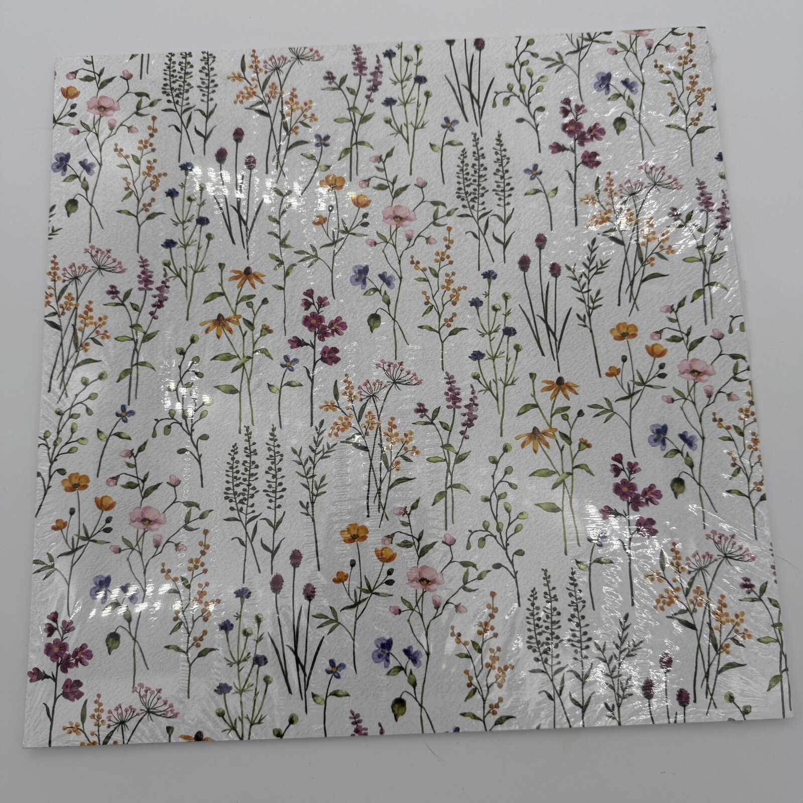 Stampin Up! Dainty Flowers Designer Series Paper 12x12 SEALED Retired 160834