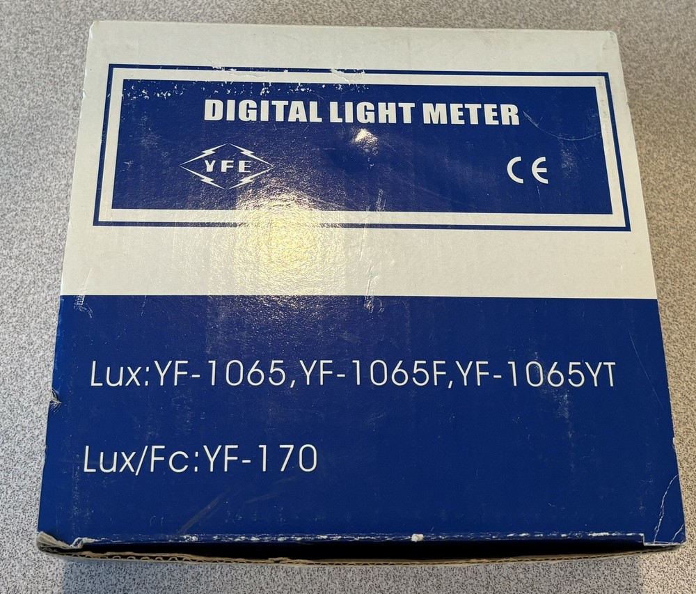 Digital Lux Meter Light Meter YF-1065, Used