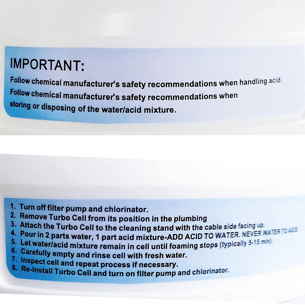 Pool Salt Cell Cleaning Stand Compatible With Hayward Turbo