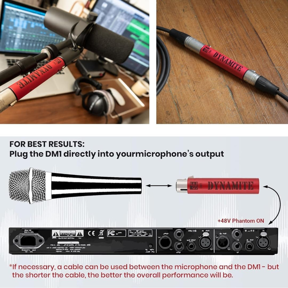 - Dynamite Active In-Line Preamp