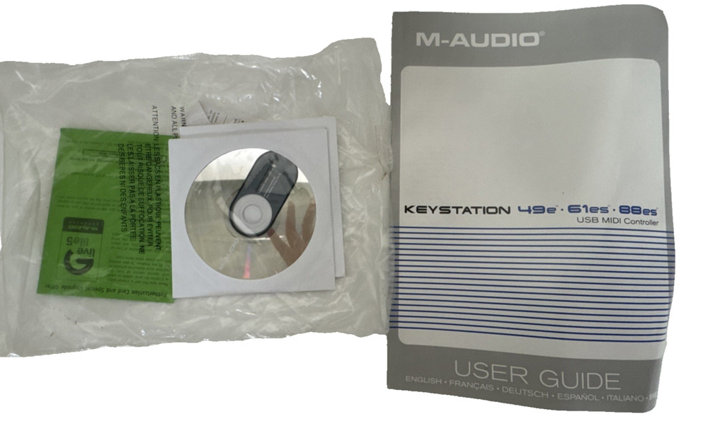 M-Audio Keystation 49e USB MIDI Keyboard Controller 49 Key