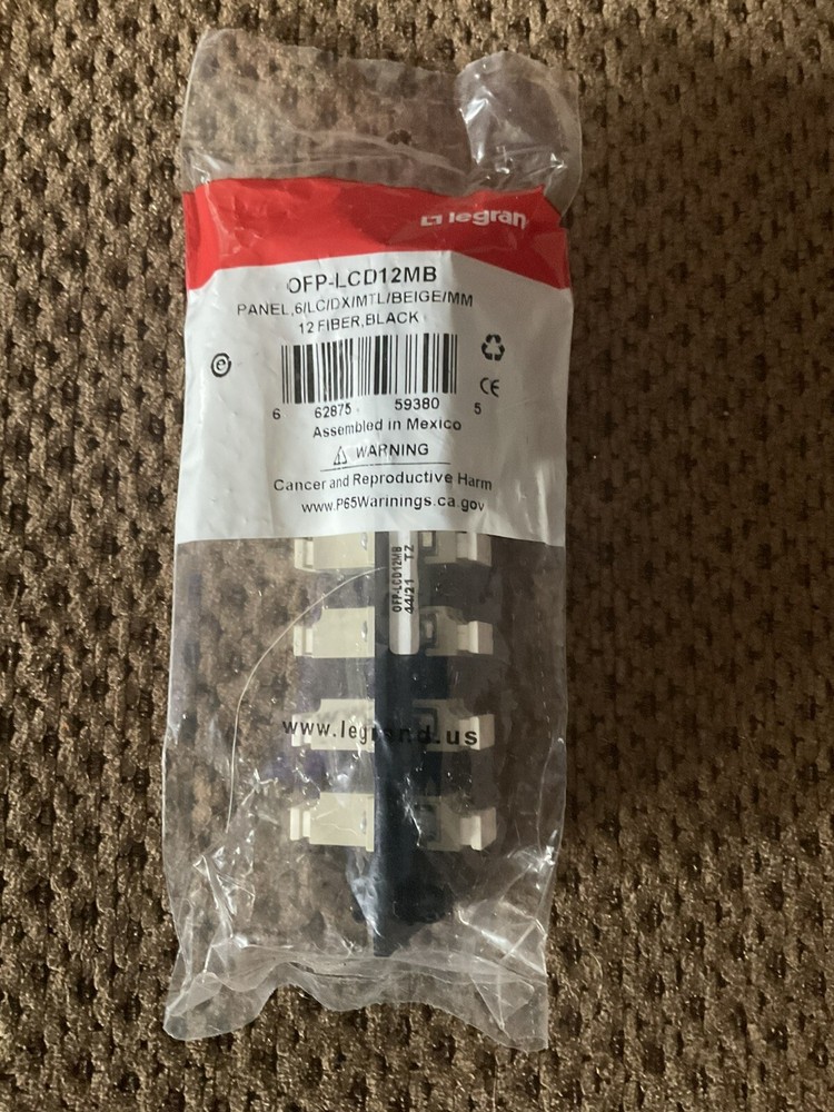 Legrand OFP-LCD12MB Fiber Patch Panel.