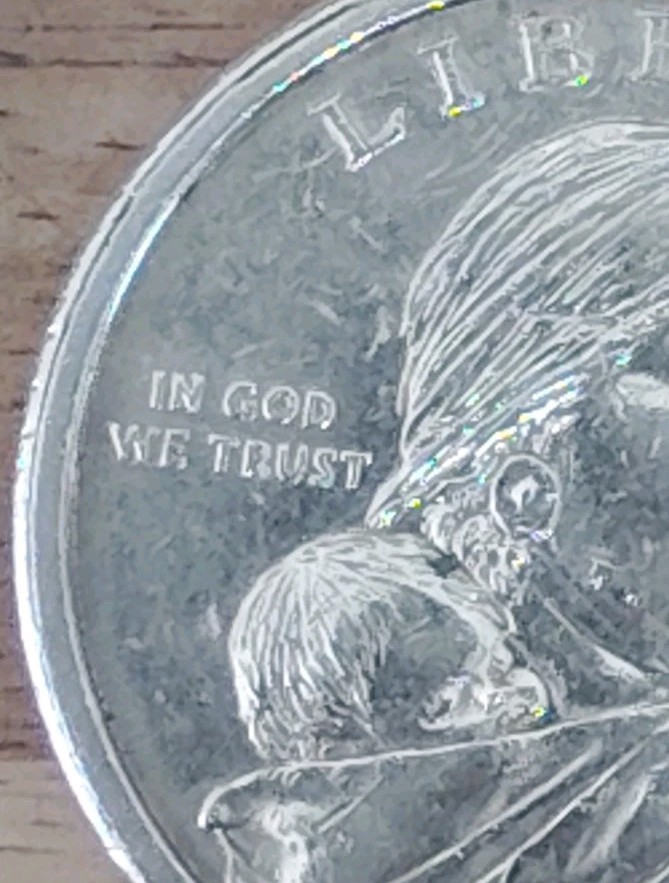 Sacagawea Dollar 2000-P Wounded Eagle-Speared Eagle Variety Circulated