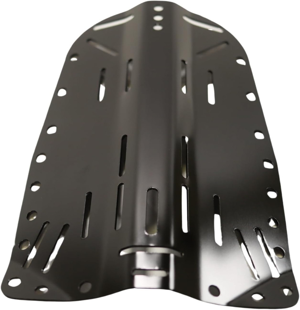 Scuba Tech Diving Aluminum Black Backplate