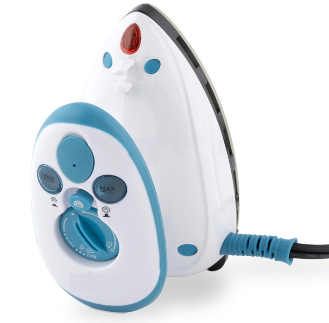 Mini plancha/vaporizador portátil, ideal para costura, quilting y viajes.