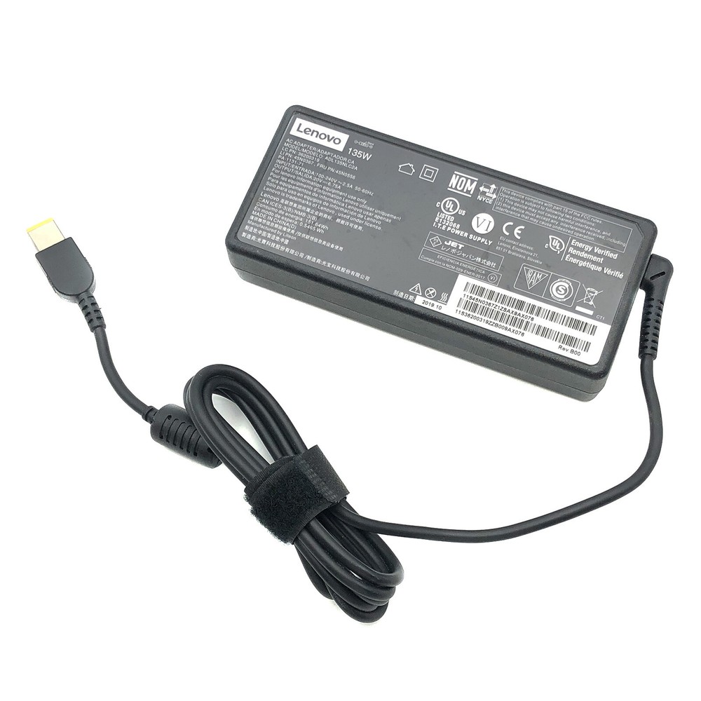 Genuine Lenovo AC Adapter 135W for ThinkPad Basic Docking Station Type 40A0 w/PC