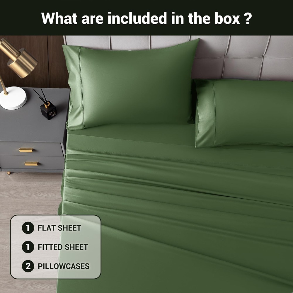 Quadruple-Set King Size Bedding Set, Cooling Sheets